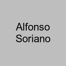Alfonso Soriano