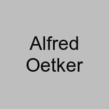 Alfred Oetker
