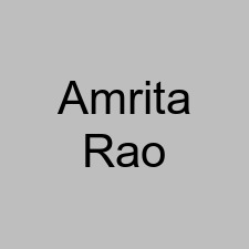 Amrita Rao