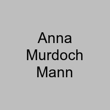 Anna Murdoch Mann