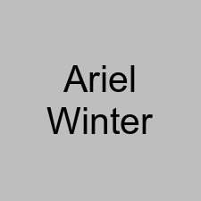 Ariel Winter