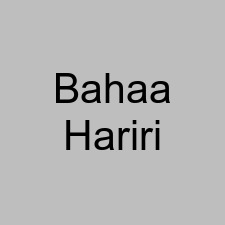 Bahaa Hariri