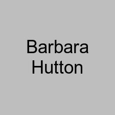 Barbara Hutton