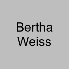 Bertha Weiss