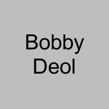 Bobby Deol