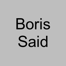 Boris Said