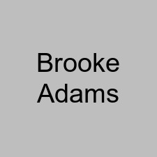 Brooke Adams