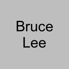 Bruce Lee
