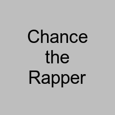 Chance the Rapper