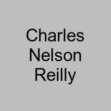 Charles Nelson Reilly