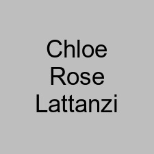 Chloe Rose Lattanzi