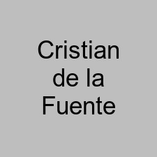 Cristian de la Fuente