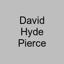 David Hyde Pierce