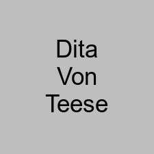 Dita Von Teese