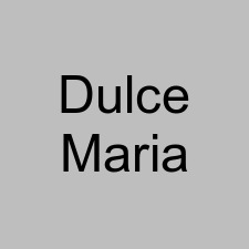 Dulce Maria