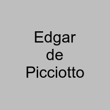 Edgar de Picciotto