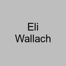 Eli Wallach