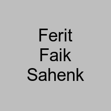 Ferit Faik Sahenk
