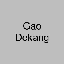 Gao Dekang