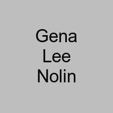 Gena Lee Nolin