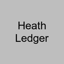 Heath Ledger
