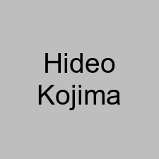Hideo Kojima
