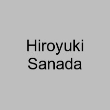 Hiroyuki Sanada