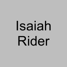 Isaiah Rider