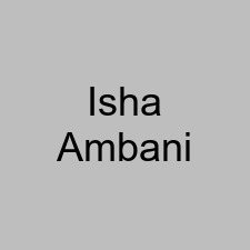 Isha Ambani