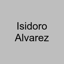 Isidoro Alvarez