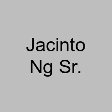 Jacinto Ng Sr.