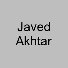 Javed Akhtar