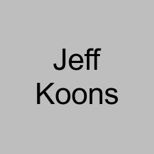 Jeff Koons