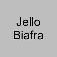 Jello Biafra