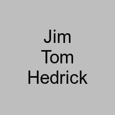Jim Tom Hedrick