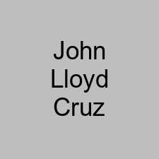 John Lloyd Cruz