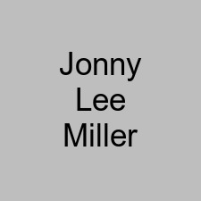 Jonny Lee Miller