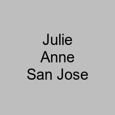 Julie Anne San Jose