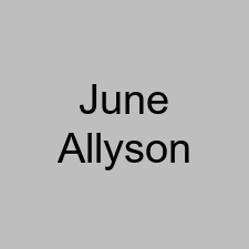 June Allyson