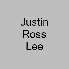 Justin Ross Lee
