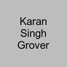 Karan Singh Grover