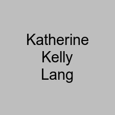 Katherine Kelly Lang