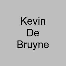Kevin De Bruyne