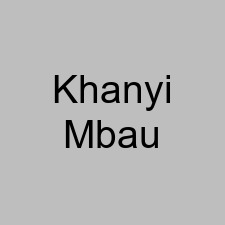 Khanyi Mbau
