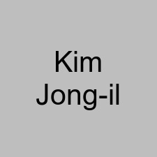 Kim Jong-il