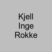 Kjell Inge Rokke