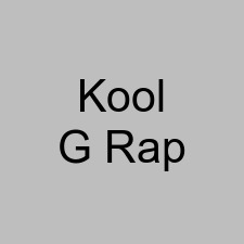 Kool G Rap