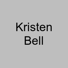 Kristen Bell