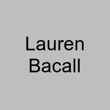 Lauren Bacall