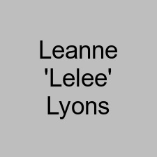 Leanne 'Lelee' Lyons